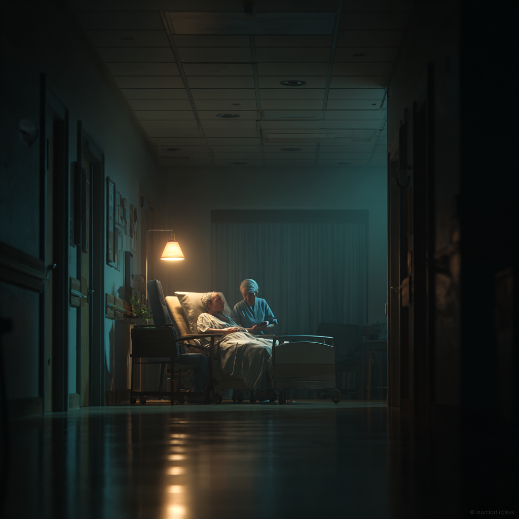 cuidado nocturno hospital